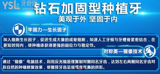 “鉆石加固型”種植牙 