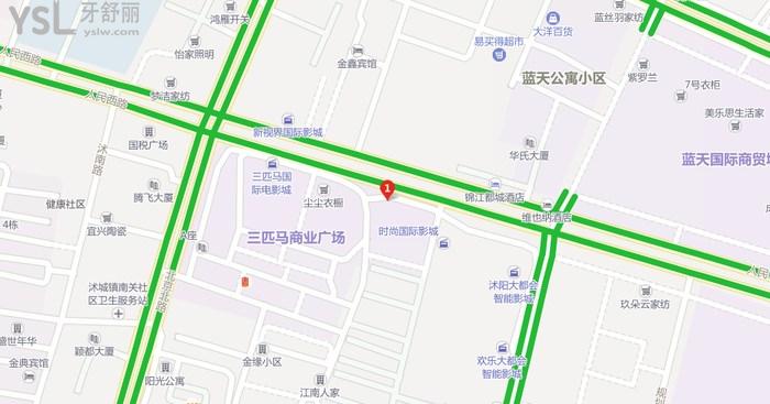 沭陽金鉑利口腔地圖