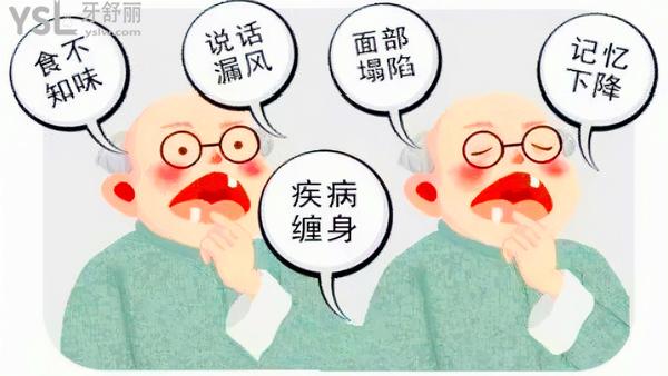 缺牙危害