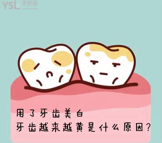 牙齒越來越黃是什么原因？