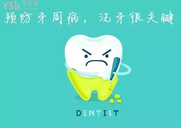 預(yù)防牙周病，洗牙很重要