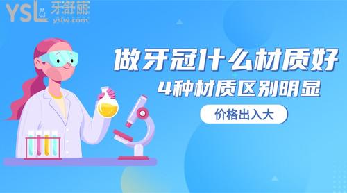 做牙冠什么材質(zhì)好?4種材質(zhì)區(qū)別明顯,價(jià)格出入大