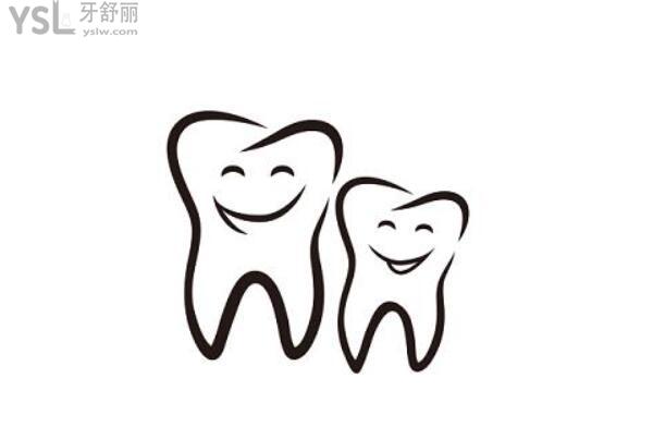 卡通牙齒