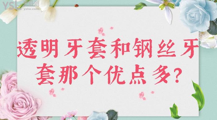 透明牙套和鋼絲牙套那個(gè)優(yōu)點(diǎn)多