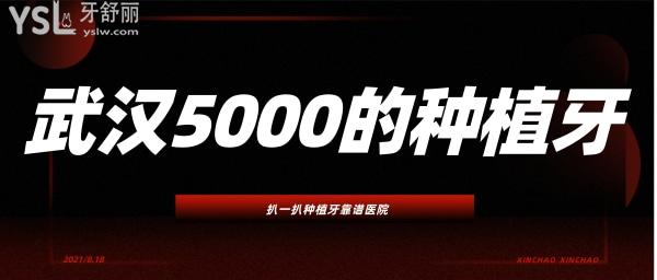 武漢種植牙齒有5000的嗎