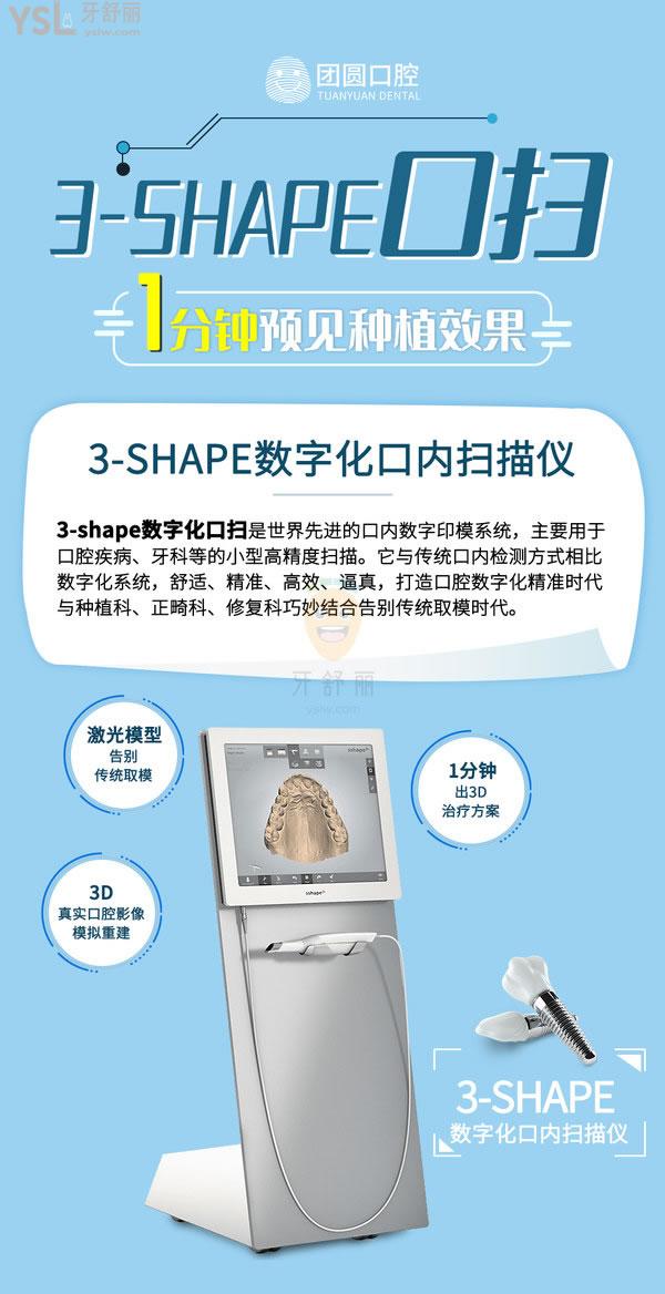噠!團(tuán)圓口腔醫(yī)院價(jià)目表更新并不貴,到院就能享受398元免費(fèi)口掃可還行