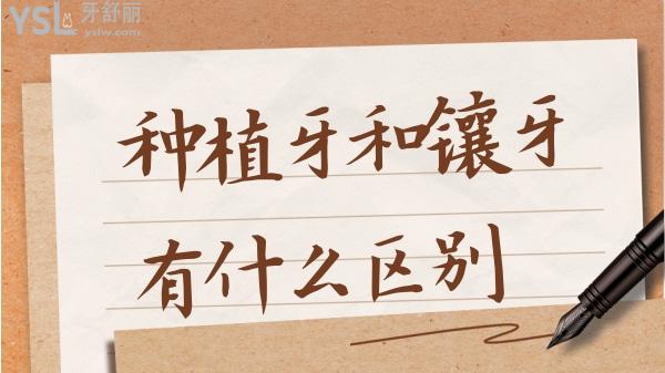 種牙鑲牙區(qū)別