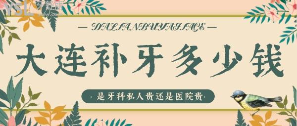 大連補牙多少錢，是牙科私人貴還是醫(yī)院貴