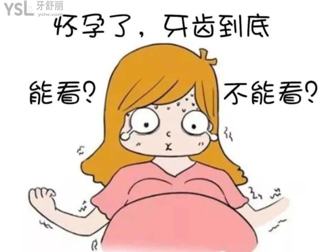 懷孕可以看牙嗎？