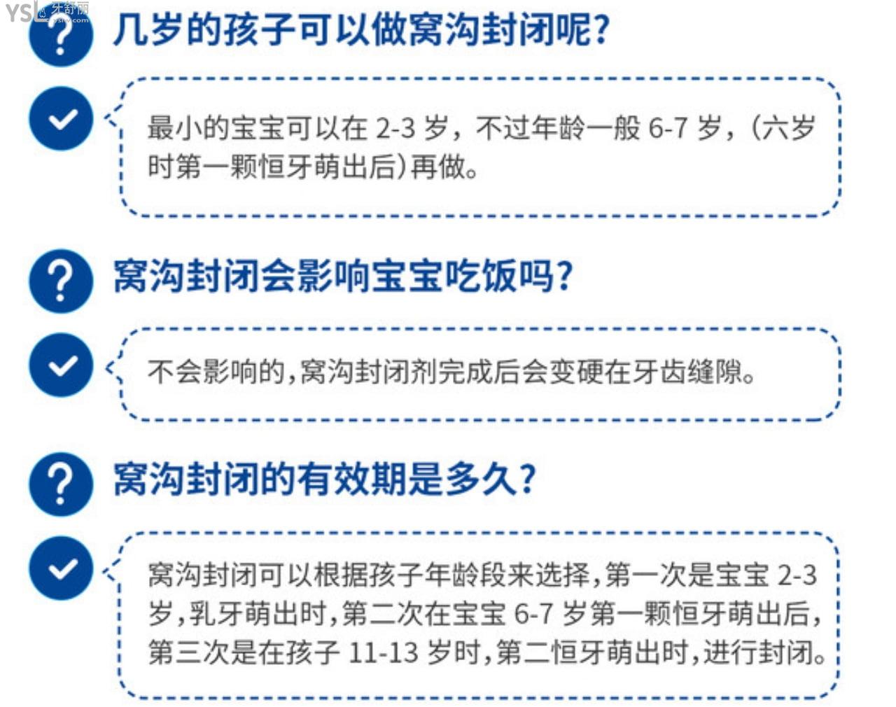 窩溝封閉幾歲做合適