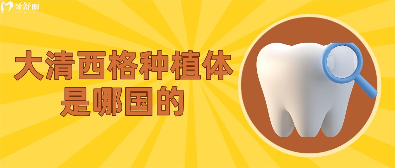 大清西格種植體是哪國(guó)的