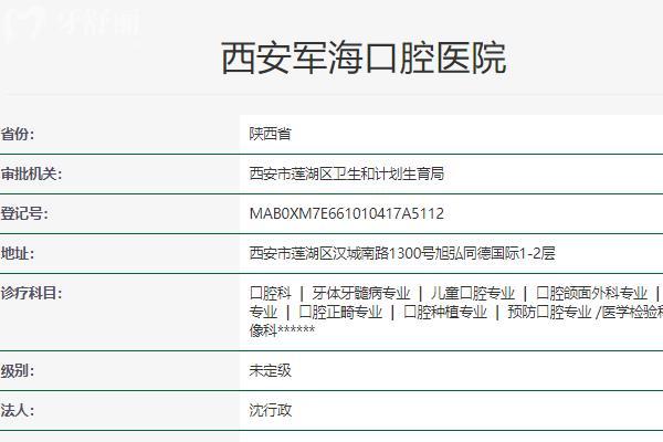 西安軍?？谇会t(yī)院