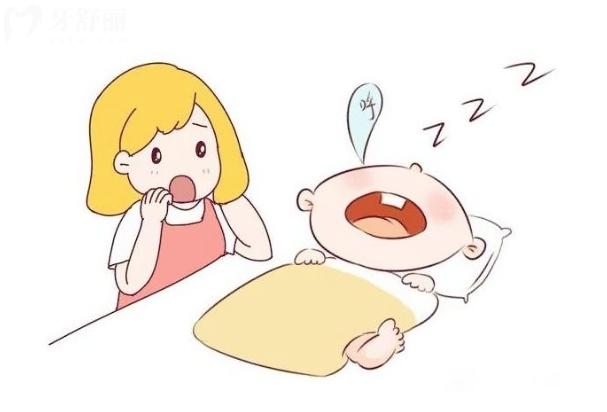 睡覺張嘴會影響牙齒嗎