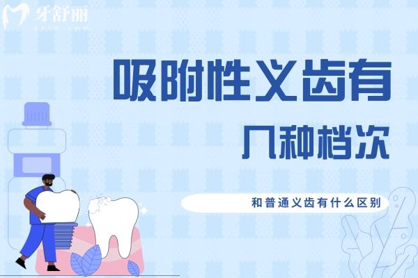 吸附性義齒有幾種檔次