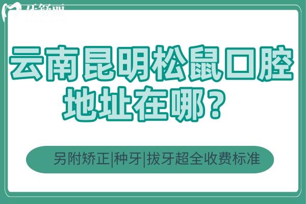 云南昆明松鼠口腔地址在哪？另附矯正