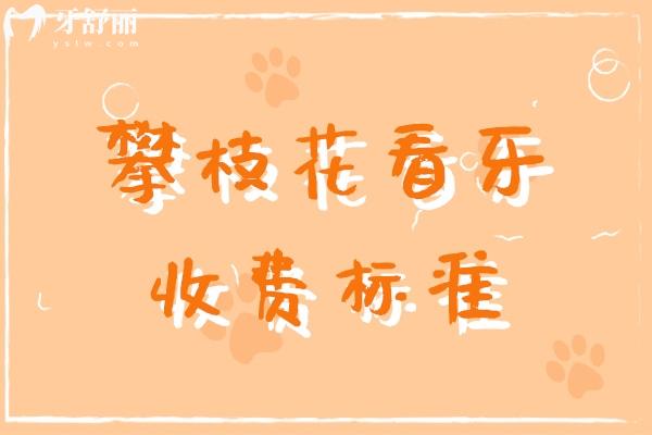 攀枝花看牙收費標(biāo)準(zhǔn)
