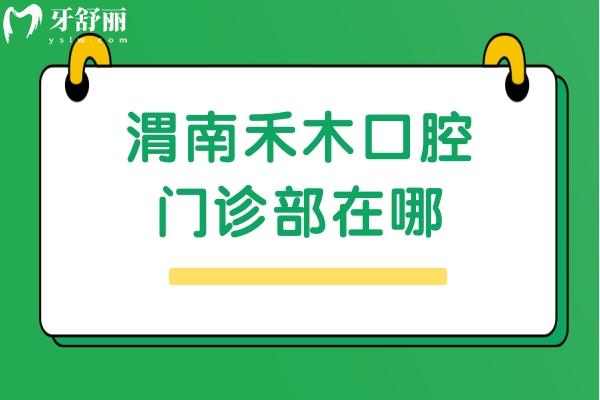 渭南禾木口腔門診部在哪？
