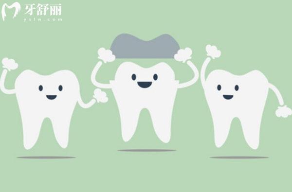 活髓牙做牙冠能用多久
