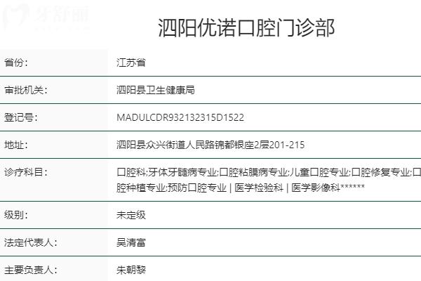 宿遷優(yōu)諾口腔看牙放心嗎？