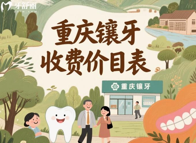 重慶鑲牙收費價目表