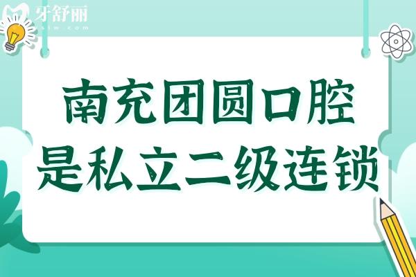南充團圓口腔醫(yī)院是私立二級醫(yī)院,種牙技術(shù)好,價格透明不坑人