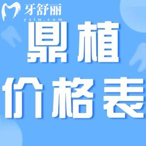 盤點鼎植口腔收費標準:補牙198+種植牙3600+正畸9800+價格實惠可靠