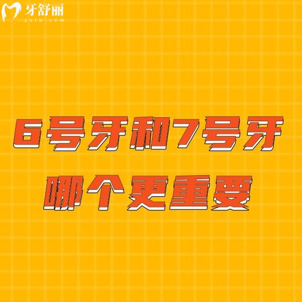 6號(hào)牙和7號(hào)牙哪個(gè)更重要?醫(yī)生說7號(hào)牙拔了不用種是真的嗎?