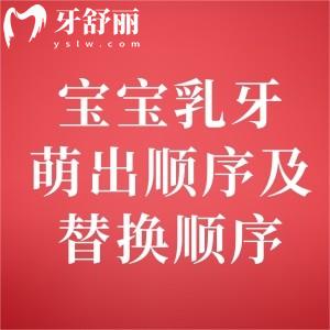 全面分享寶寶乳牙萌出順序及替換順序，并且牢牢記住護理指南哦