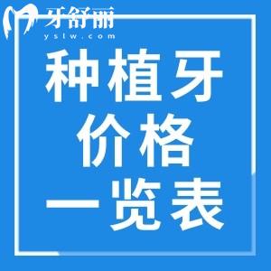 2025種植牙價格一覽表圖分享!韓國牙/美國牙/諾貝爾/ITI等國產(chǎn)進口植體價格盤點