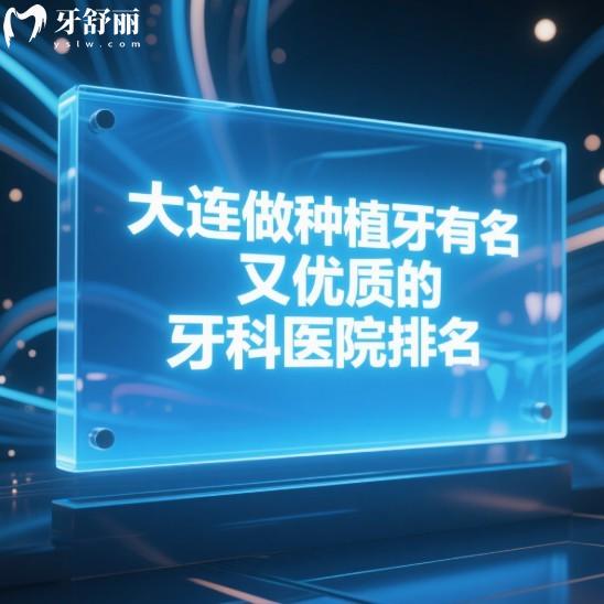 大連做種植牙有名又優(yōu)質(zhì)的牙科醫(yī)院排名:齒醫(yī)生/潔雅/雅馨等口腔性價(jià)比高