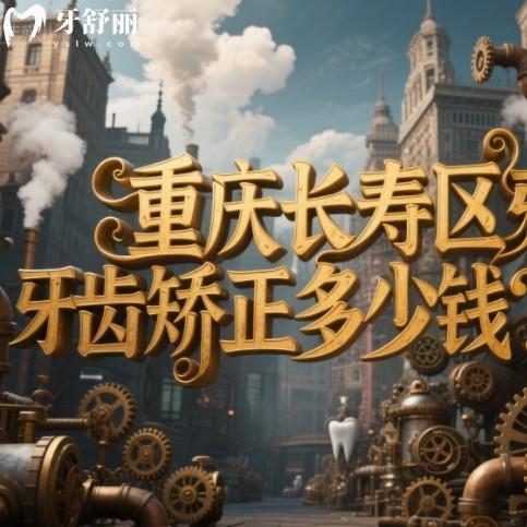 重慶長壽區(qū)牙齒矯正多少錢？金屬牙套6000+隱形牙套1.8w+